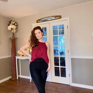 Women’s Maroon Top Professional